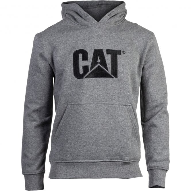 CAT  Trademark Hooded Sweatshirt - Grey