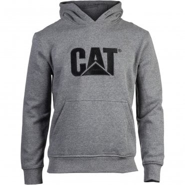 CAT Trademark Hooded Sweatshirt - Grey