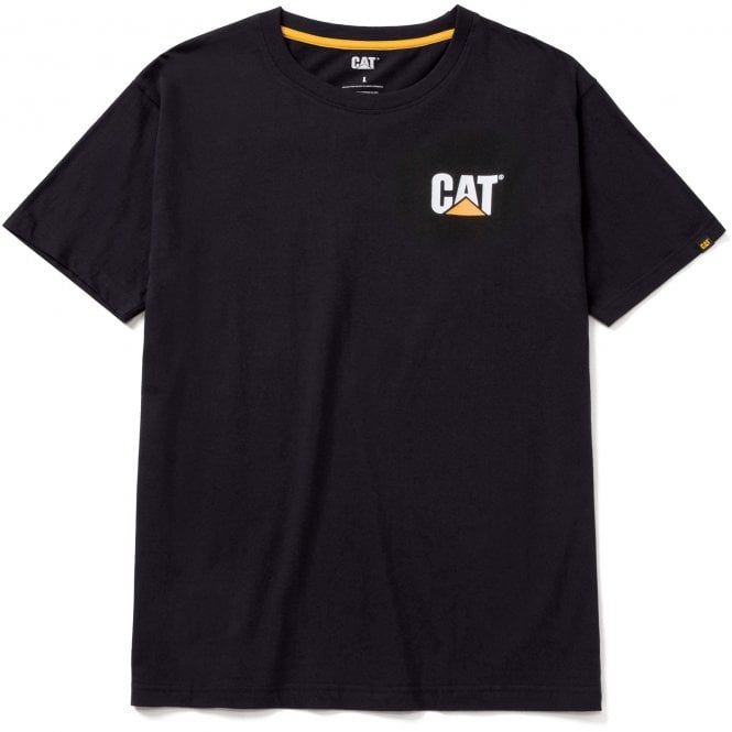 CAT  Trademark T-Shirt - Black