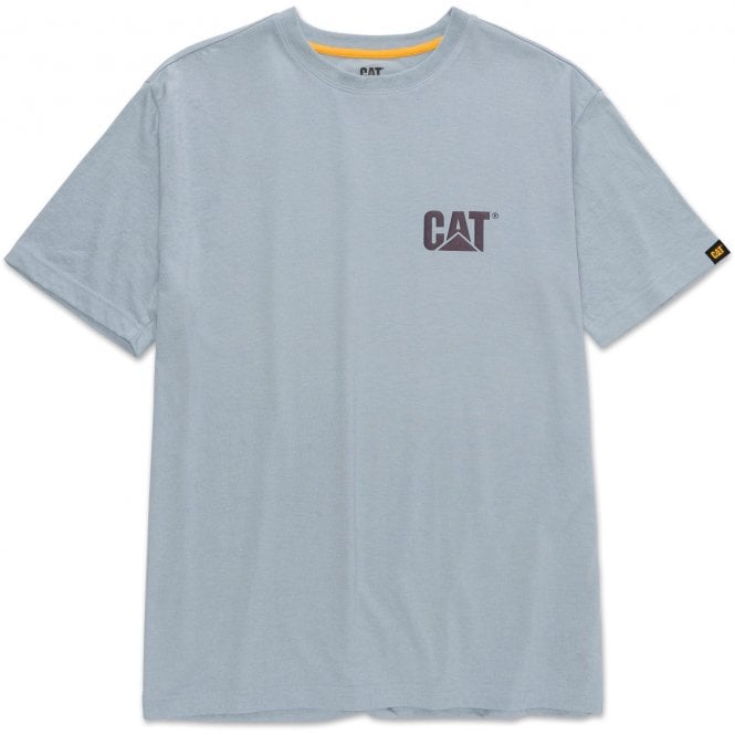 CAT  Trademark T-Shirt - Blue Fog