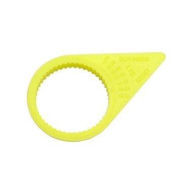 Checkpoint High Temp 19-41mm - Solid Yellow - Pack of 100