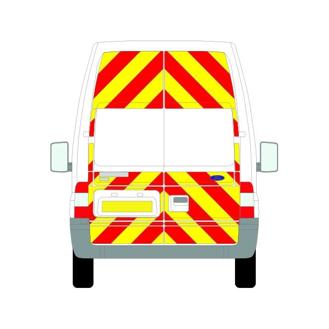 Chevron Warehouse Ford Transit 00-06 High Roof - No Windows