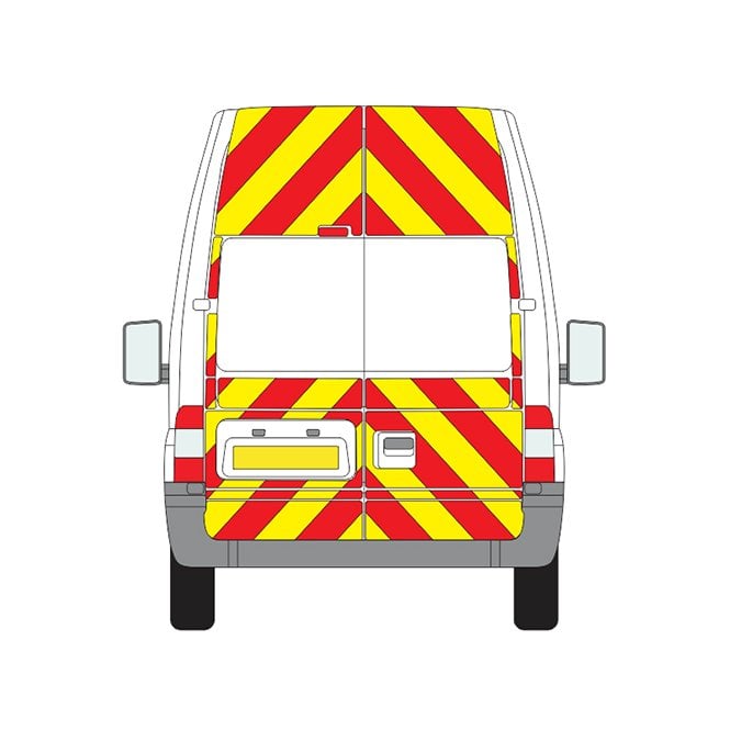 Chevron Warehouse Ford Transit 06-14 High Roof - No Windows