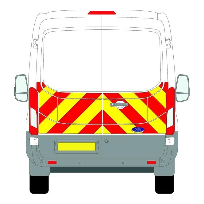 Chevron Warehouse Ford Transit 14-19 - Half Kit