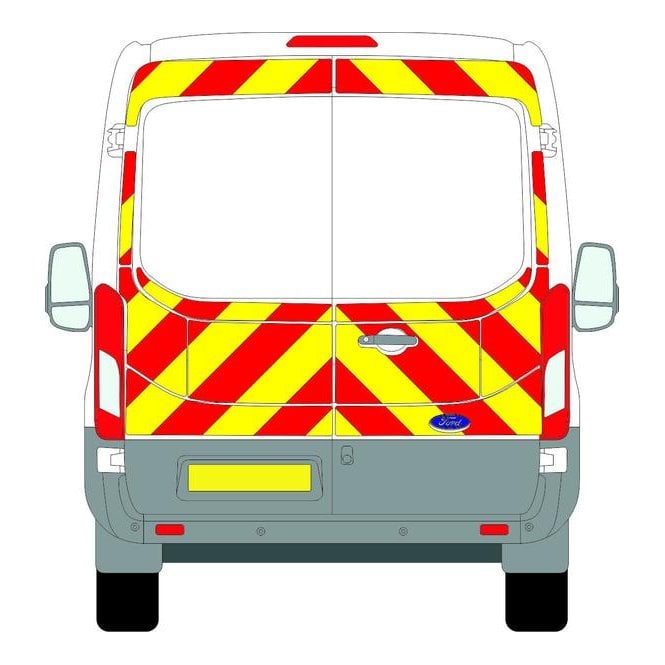 Chevron Warehouse Ford Transit 14-19 Medium Roof - No Windows