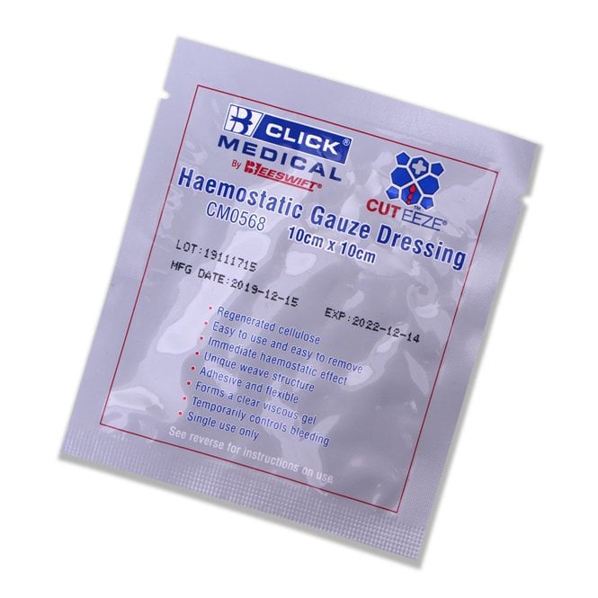 Click Medical Click Medical CUT-EEZE SOLUBLE DRESSING 10x10cm