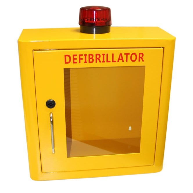 Click Medical Click Medical DEFIBRILLATOR MILD STEEL CABINET INTERNAL YELLOW