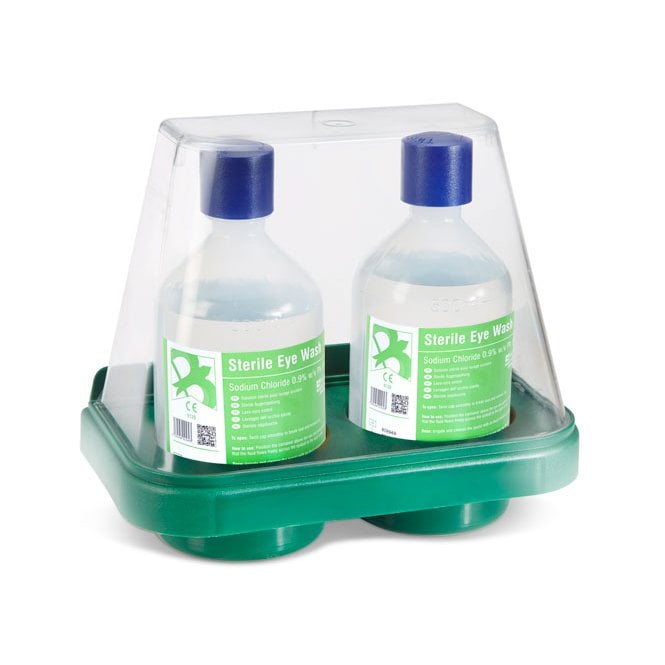 Click Medical Click Medical DOUBLE EYEWASH STAND WITH 2 x 500ml
