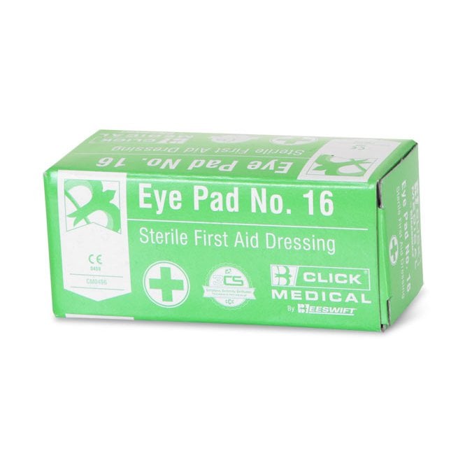 Click Medical Click Medical EYEPAD NO 16 BOXED Bx 10