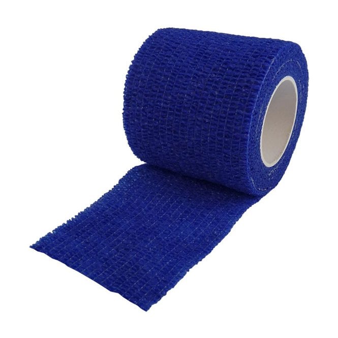 Click Medical Click Medical HYGIO GRIP COHESIVE BANDAGE 5cm x 4.5m BLUE Bx 10