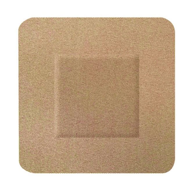 Click Medical Click Medical HYGIO PLAST FABRIC PLASTERS SQUARE 38x38mm Bx 100