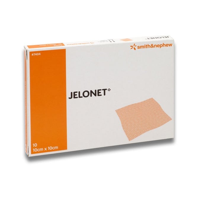 Click Medical Click Medical JELONET PARAFFIN GAUZE DRESSING 10 X 10CM PK 10