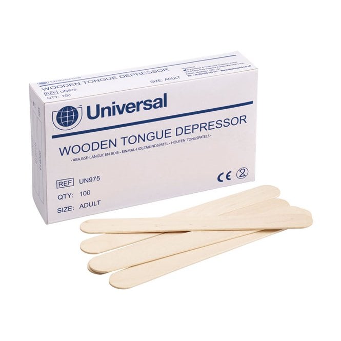 Click Medical Click Medical UNIVERSAL TONGUE DEPRESSOR Bx 100