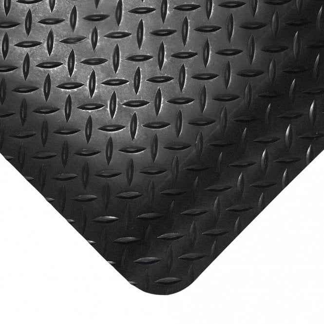 COBA Deckplate Anti Fatigue Mat - Black