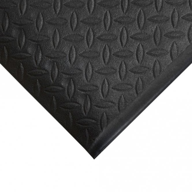 COBA Orthomat Diamond Anti Fatigue Mat - Black