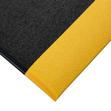 Orthomat Premium Anti Fatigue Mat - Black/Yellow
