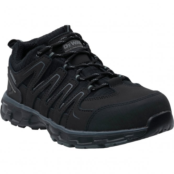 DEWALT  Brentwood Black S1P Safety Trainers