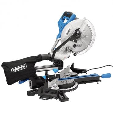 230V Sliding Compound Mitre Saw 255mm 1800W - 90170