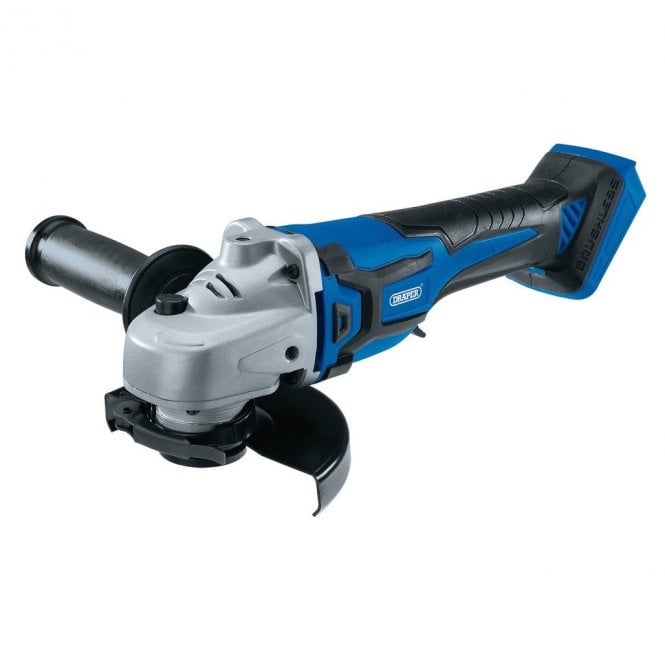Draper D20 20V Brushless Angle Grinder 115mm Bare Unit - 55478