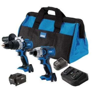 D20 20V Combi/Driver Kit with Batteries and Charger - 70367