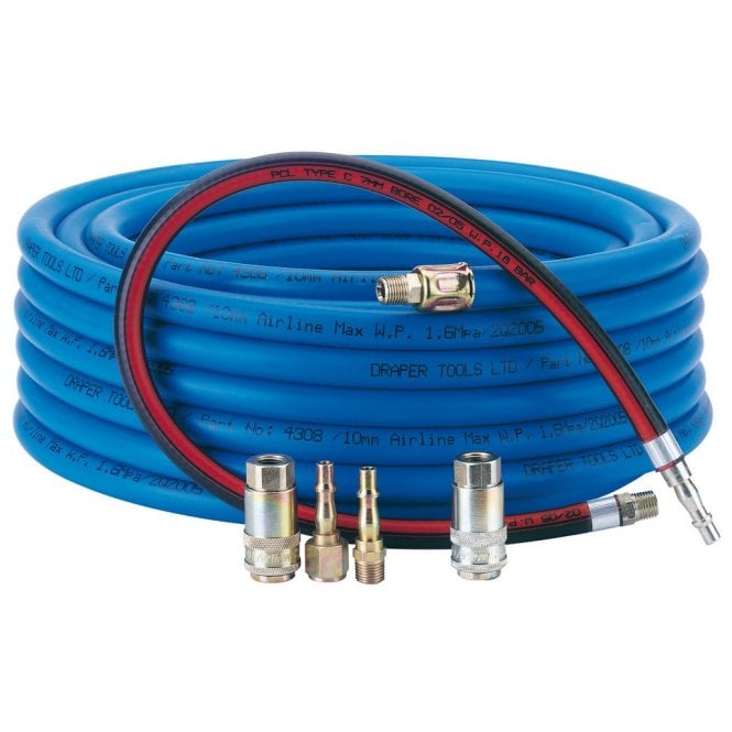 Draper Heavy Duty Air Connector Kit 3/8 inch - 64508