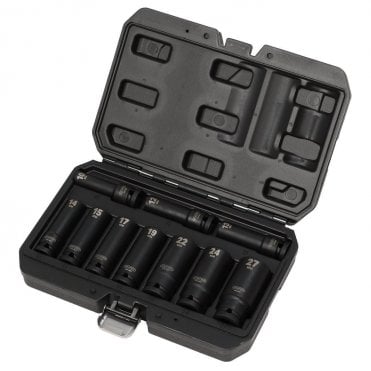 Metric Deep Impact Socket Set 1/2 inch Sq Dr - 10 Piece - 83096