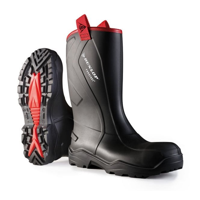 DUNLOP DUNLOP Purofort+rugged f/sfty blk