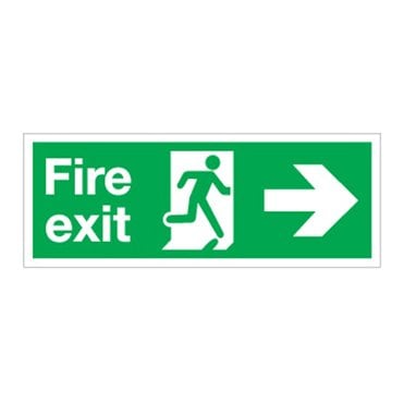 Fire Exit Sign SA1R