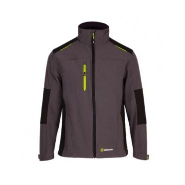 Flex Softshell Two Tone Jacket - Grey/Black