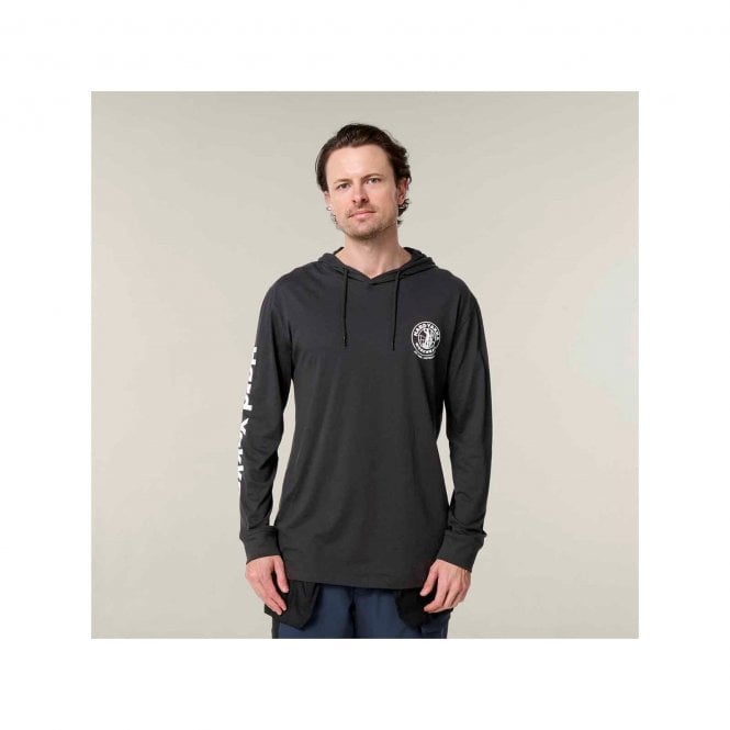 Hard Yakka  Heritage Icon Lightweight Hoodie - Charcoal