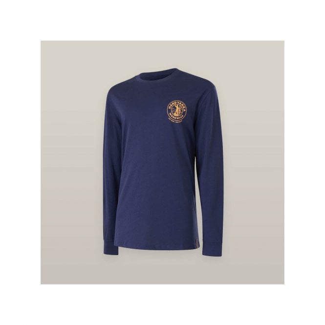 Hard Yakka  Heritage Icon Long Sleeve T-Shirt - Navy