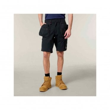 Hard Yakka Raptor Active Holster Pocket Shorts - Black