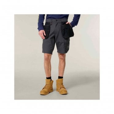 Hard Yakka Raptor Active Holster Pocket Shorts - Graphite