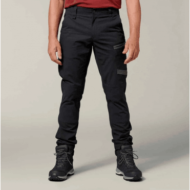Hard Yakka Raptor Cuff Trousers - Black
