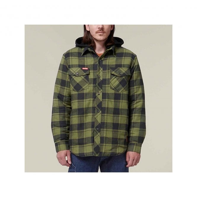 Hard Yakka  Shacket - Green