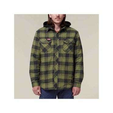 Hard Yakka Shacket - Green