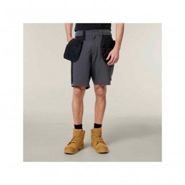 Hard Yakka Toughmaxx Lite Holster Pocket Shorts - Graphite