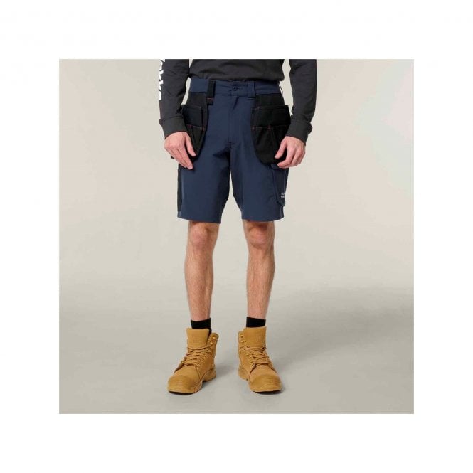 Hard Yakka  Toughmaxx Lite Holster Pocket Shorts - Navy