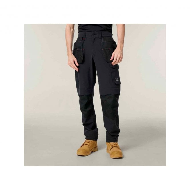 Hard Yakka  Toughmaxx Lite Holster Pocket Trousers - Black
