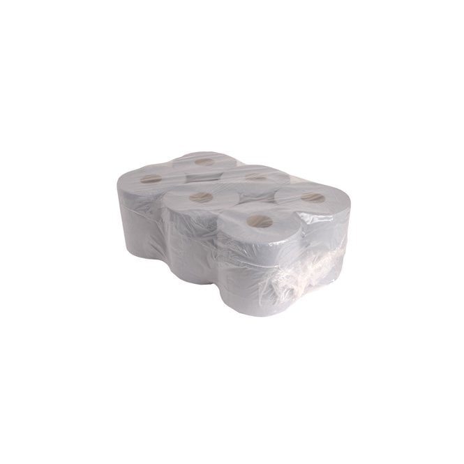 Hazchem Safety Blue Centre Feed Rolls - pack of 6
