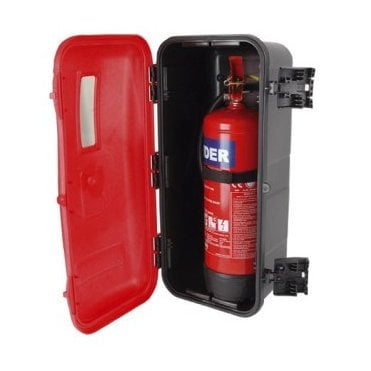 Fire Extinguisher Cabinet.