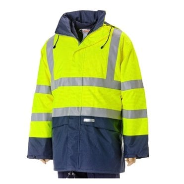 Hi Vis Traffic Jacket AS FR Waterproof Two Tone
