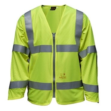 High Visibility Waistcoat Long Sleeve Inherent AS FR