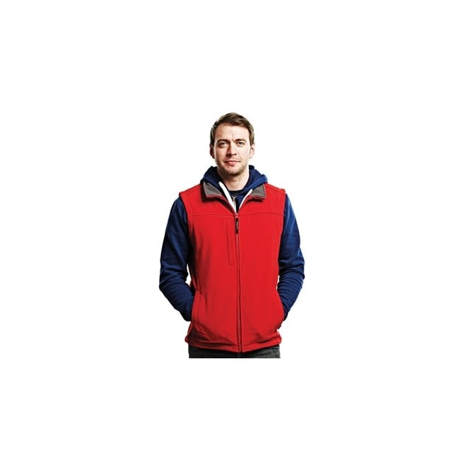 Hazchem Safety Men’s Flux Softshell Bodywarmer