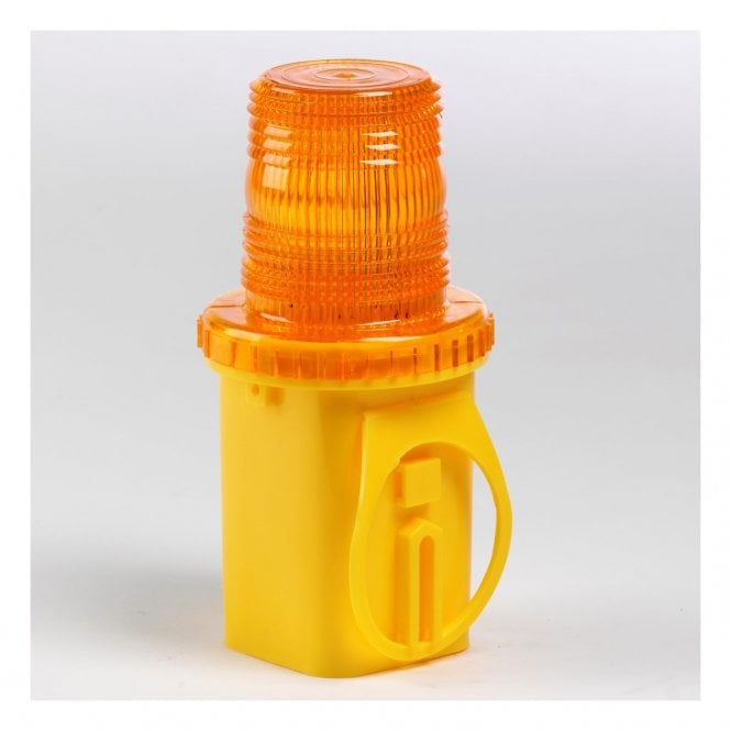 Hazchem Safety Microlite Flashing Beacon (Including 6V Battery)
