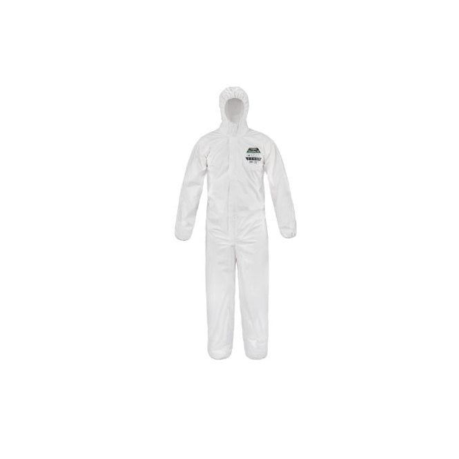 Hazchem Safety Microporous Disposable Coverall Type 5/6