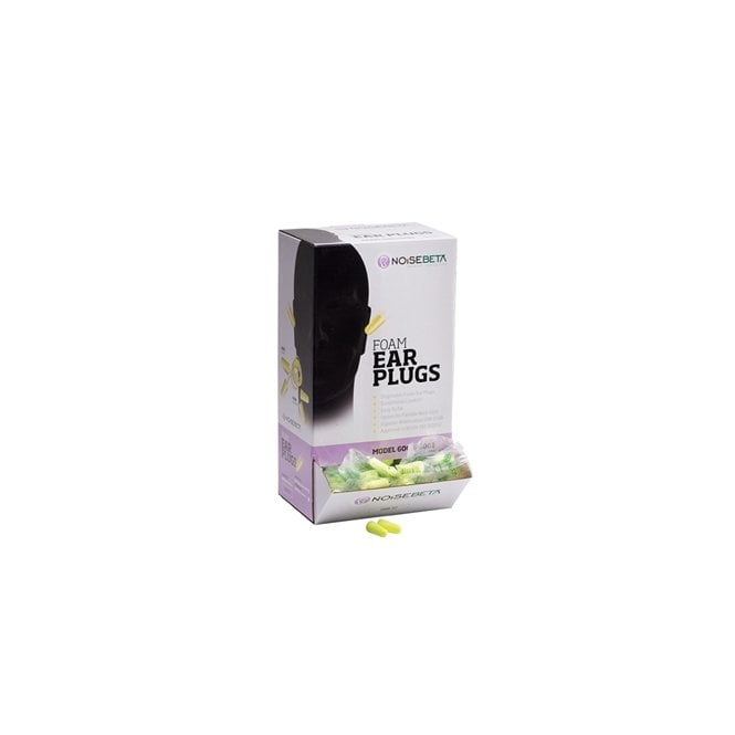 Hazchem Safety NOISEBETA Foam Ear Plugs (pack of 200)