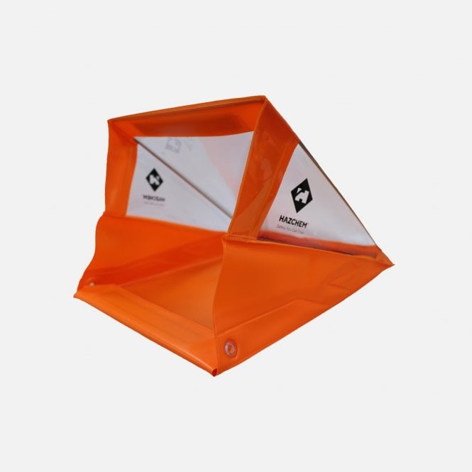 Hazchem Safety Orange Waterproof Clipboard