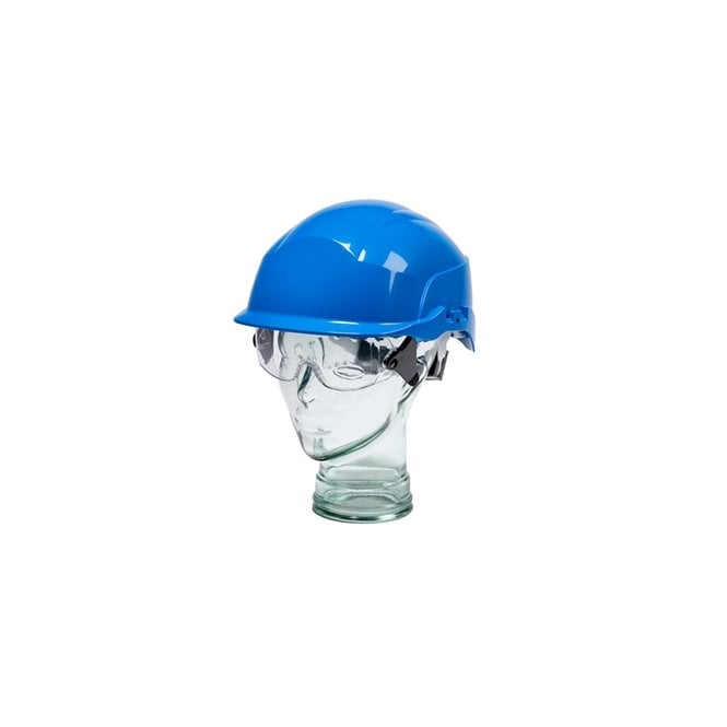 Hazchem Safety Spectrum Safety Helmet with Integral Goggles