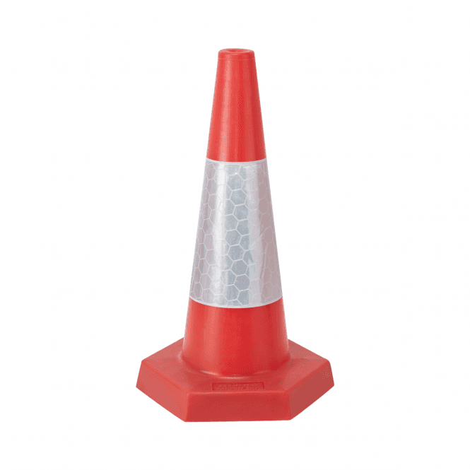 Hazchem Safety Traffic Cone - 500mm High